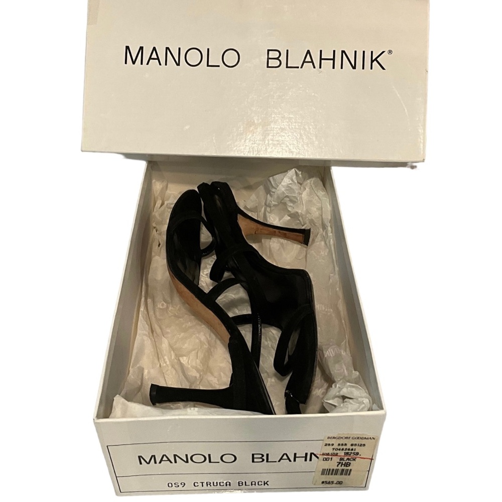 Manolo Blahnik Black Heels